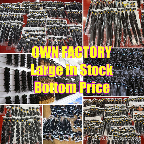 32 34 36 38 40"vendors Raw Indian Straight Hair Weave Peruvian 100% Human Hair Weft Super Long Mink Brazilian Human hair Bundles